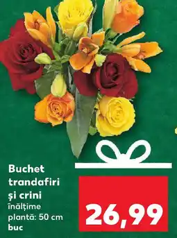 Kaufland Buchet trandafiri şi crini Ofertă