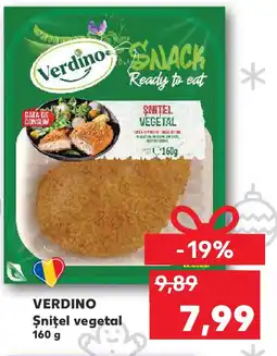 Kaufland VERDINO Şniţel vegetal Ofertă