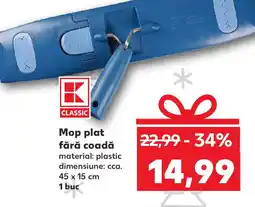 Kaufland Mop plat fără coadă Ofertă
