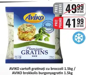 CBA AVIKO cartofi gratinați cu broccoli Ofertă