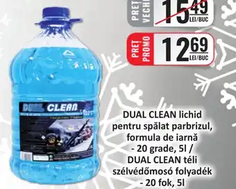 CBA DUAL CLEAN lichid pentru spălat parbrizul, formula de iarnă Ofertă