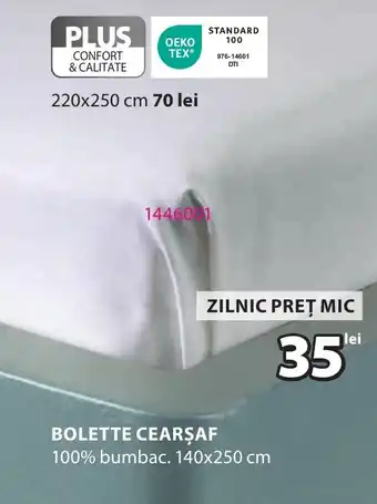 JYSK Bolette cearşaf Ofertă