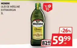 Auchan MONINI Ulei de măsline extravirgin Ofertă