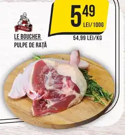 Mega Image Le boucher pulpe de rață Ofertă