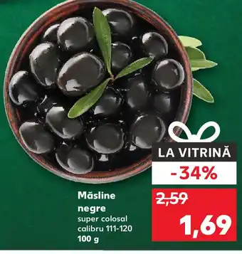 Kaufland Măsline negre Ofertă