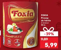 Kaufland FOXIA Prosop de hârtie Ofertă