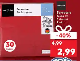 Kaufland Şerveţele Ofertă