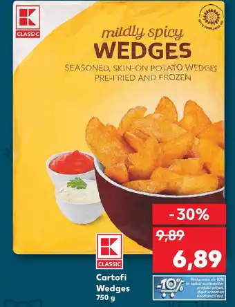 Kaufland Cartofi Wedges Ofertă