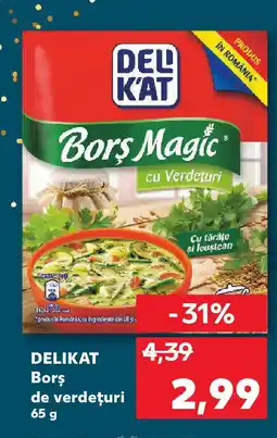 Kaufland DELIKAT Borş de verdeţuri Ofertă