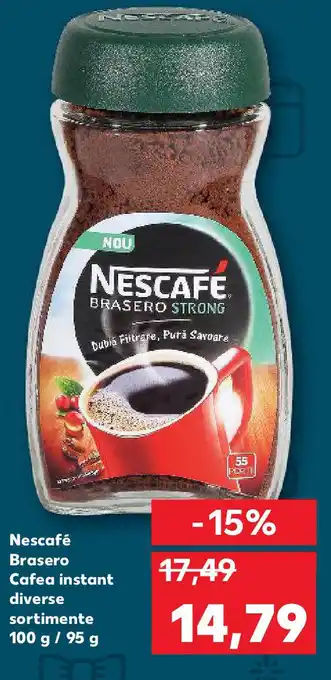 Kaufland Nescafé Brasero Cafea instant Ofertă