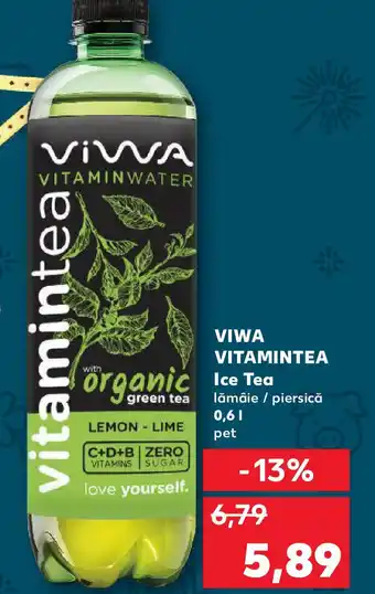 Kaufland VIWA VITAMINTEA Ice Tea lămâie / piersică Ofertă