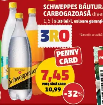 Penny SCHWEPPES Băutură carbogazoasă Ofertă