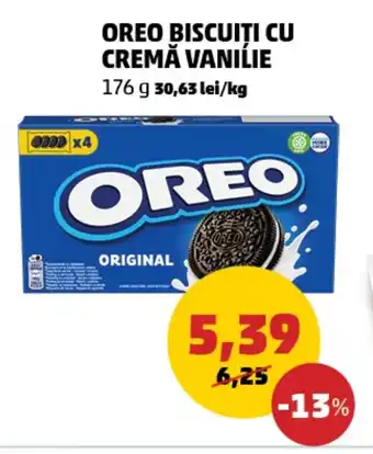 Penny OREO Biscuiți cu cremă vanilie Ofertă