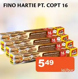 Unicarm FINO hartie pt. copt 16 Ofertă