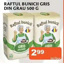 Raftul bunicii gris din grau