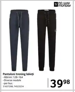 Pantaloni trening băieți