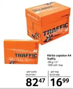 Selgros Hârtie copiator A4 Traffic Ofertă
