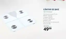 Selgros Cântar de baie HBS-BTH180WH Ofertă