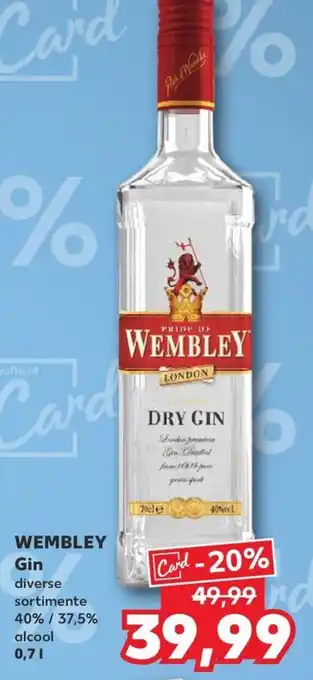 Kaufland WEMBLEY Gin Ofertă