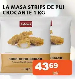 La masa strips de pui crocante