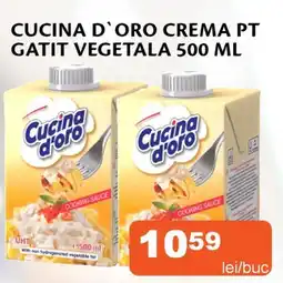 Unicarm Cucina d'oro crema pt gatit vegetala Ofertă