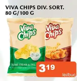 Unicarm VIVA chips div. sort. Ofertă