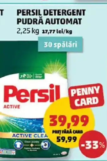 Penny Persil detergent pudră automat Ofertă