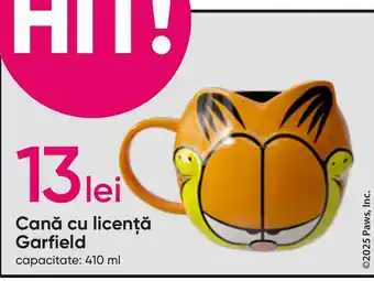 Pepco Cană cu licenţă Garfield Ofertă