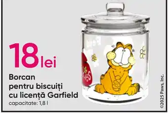 Pepco Borcan pentru biscuiţi cu licenţă Garfield Ofertă