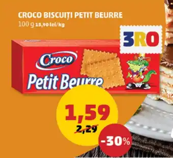 Penny Croco biscuiti petit beurre Ofertă