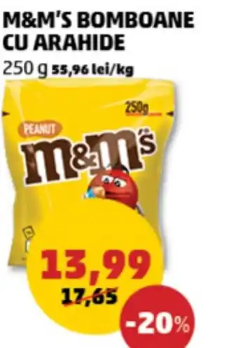 Penny M&m's bomboane cu arahide Ofertă