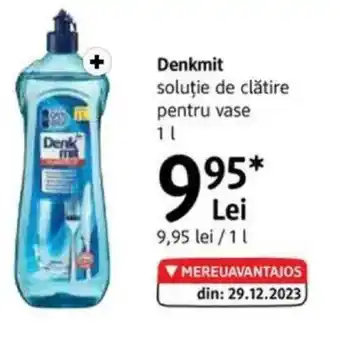 DM Denkmit soluţie de clătire pentru vase Ofertă