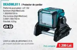 Makita MAKITA DEADML811/ Proiector de şantier Ofertă