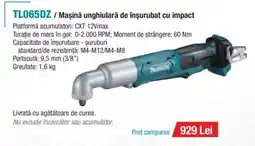 Makita MAKITA TL065DZ / Maşină unghiulară de înşurubat cu impact Ofertă