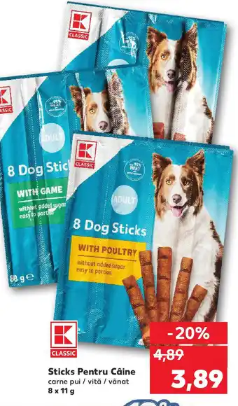 Kaufland Sticks Pentru Câine Ofertă