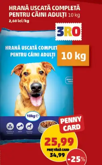 Penny Hrană uscată completă pentru câini adulti Ofertă