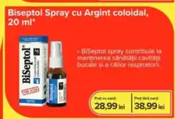 Dr.Max Biseptol Spray cu Argint coloidal Ofertă