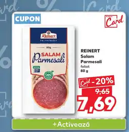 Kaufland REINERT Salam Parmesali Ofertă