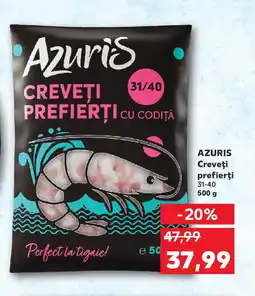 Kaufland AZURIS Creveţi prefierţi Ofertă