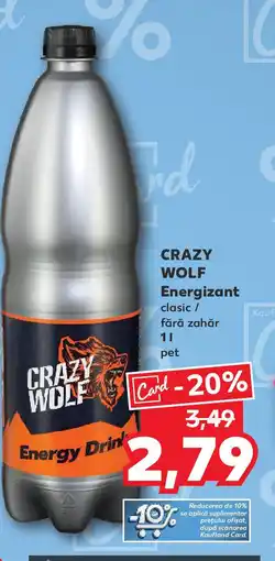 CRAZY WOLF Energizant