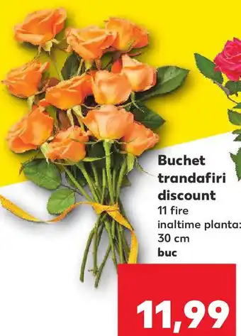 Kaufland Buchet trandafiri discount Ofertă