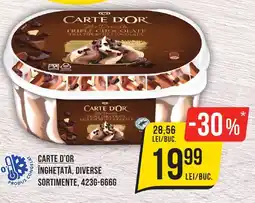 Mega Image CARTE D'OR Înghețată Ofertă