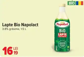 Carrefour Lapte Bio Napolact Ofertă