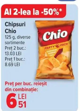 Carrefour Chipsuri Chio Ofertă