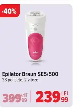 Carrefour Epilator Braun SE5/500 Ofertă