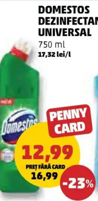 Penny DOMESTOS Dezinfectant universal Ofertă