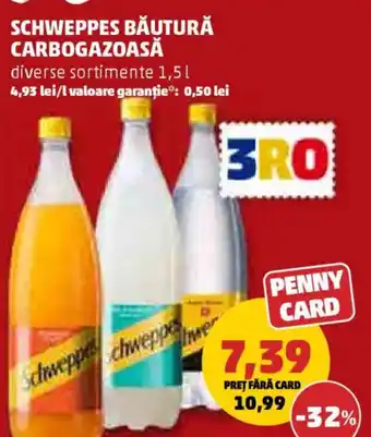 Penny SCHWEPPES Băutură carbogazoasă Ofertă