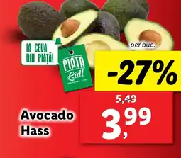 Lidl Avocado Hass Ofertă