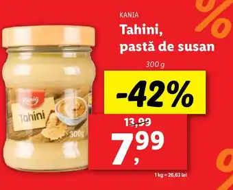 Lidl ΚΑΝΙΑ Tahini, pastă de susan Ofertă