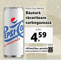Lidl PEPSI-COLA Vintage Băutură răcoritoare carbogazoasă Ofertă